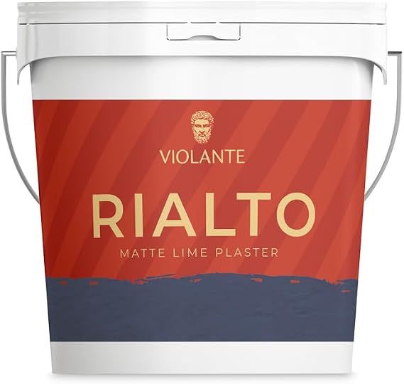Violante Marmorino Rialto Matte Lime Plaster with Natural Mineral Texture
