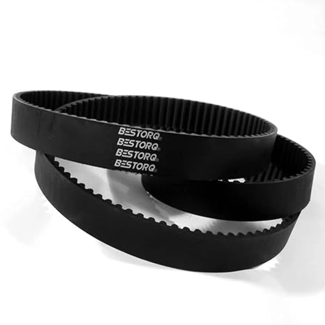 BESTORQ 640-5M-9 HTD Timing Belt, 640mm Outside Circumference x 9mm Width x 3.6mm Height, 5mm Pitch, 128 Teeth