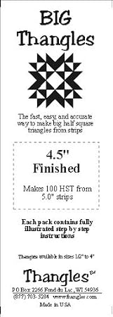 Thangles Big 4.5" Finished Quilting Template
