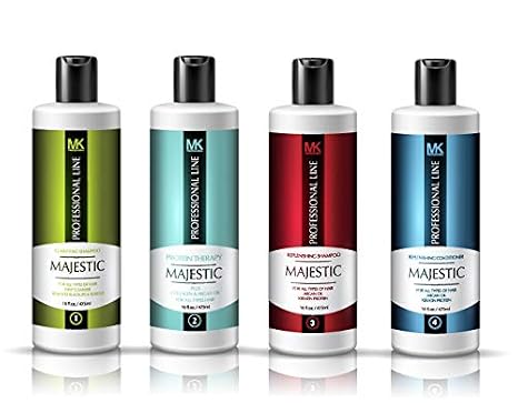 Majestic Hair Protein Therapy 475ml (16oz) - Formaldehyde Free - Complete KIT