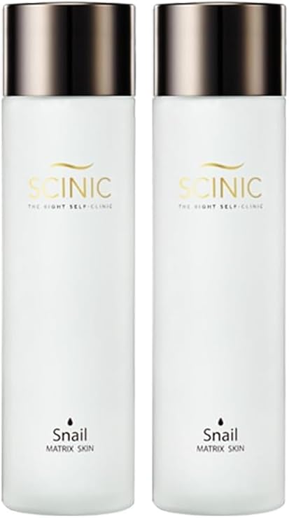 Scinic Snail Matrix Skin Salyangoz Özlü Yoğun Nemlendirici Tonik (2 paketi)