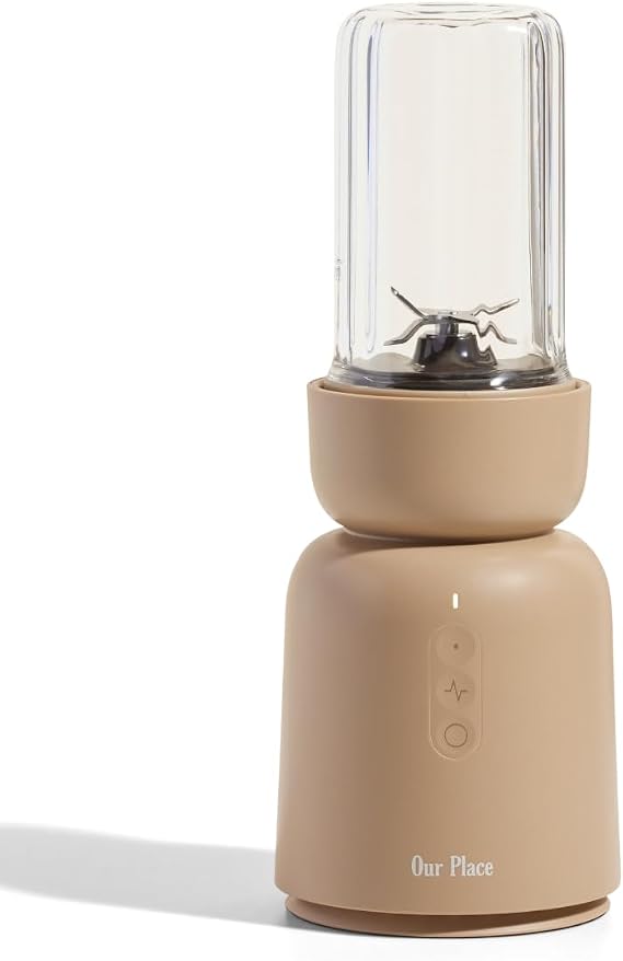 Our Place Splendor Blender, 1000W High-Power Blender with 25 oz Travel Cup