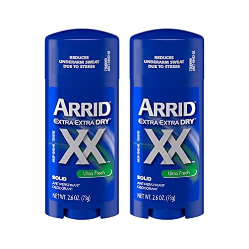 Arrid Deodorant 2.6 Ounce Solid Xx Ultra Fresh 76ml 2 Pack