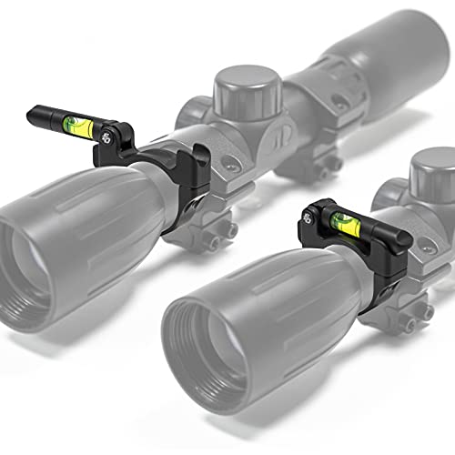 Flatline-Ops AccuLevel Hunter 1 Inch Articulating Scope Level 6061-T6 Aircraft Aluminum, BlackGreen FLHU1