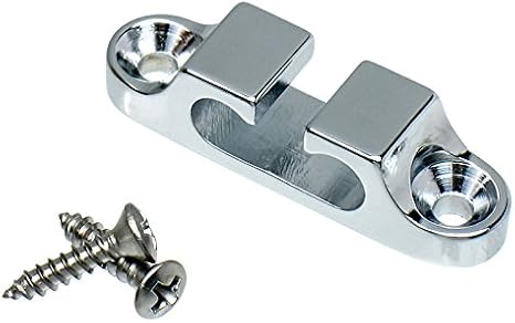 Hipshot Bass String Retainer, 2 String Chrome