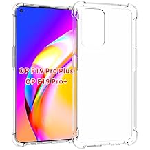 USTIYA Case for Oppo Reno 5Z / Oppo F19 Pro Plus/Oppo A94 5G / Oppo A95 5G Clear TPU Four Corners Protective Cover Transparent Soft funda