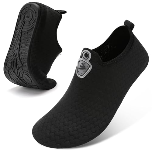 Spesoul Womens Mens Water Shoes Quick Dry Beach Swim Shoes Barefoot Aqua Socks Outdoor Sand Socks for Pool River Diving