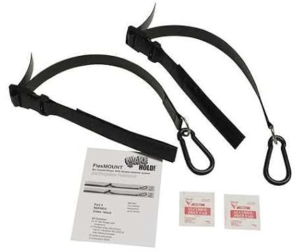 Flex Mount Fastener, Black, 100 lb.