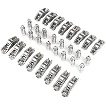 16pcs Hydraulic Valve Lifter Lash Adjuster Rocker Arm Kit Replacement for VW Jetta Golf GTI Passat Audi A4 A6 Q5 TT 2.0T Part# 06E109417F, 022109423D, 06E109417S