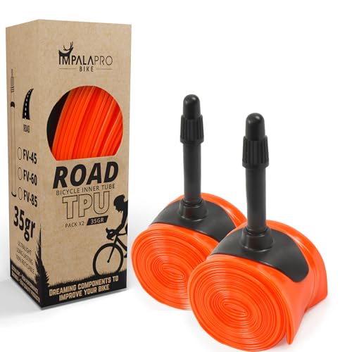 Ultralight Road Bike TPU Inner Tube 700C 35g 0.25mm Thick Compatible with 700x182325283032C Presta Valve 456585mm -Bicycle Inner Tube 700C - TPU Tubes