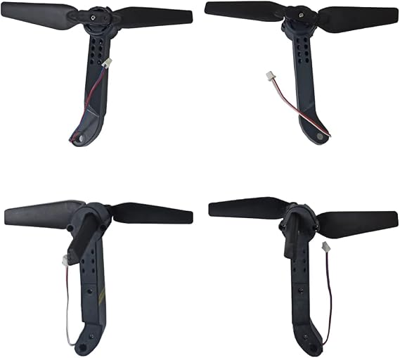 4pcs Drone Arms with Motor and Propellers, for E58/L800/JY019/S168 FPV