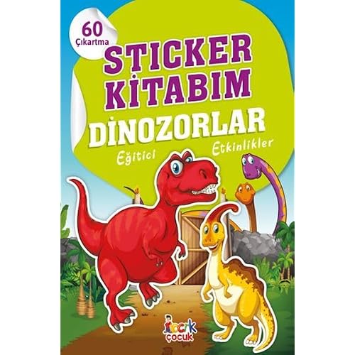 Sticker Kitabım Dinozorlar Kağıt Kapak – 30 Aralık 2023