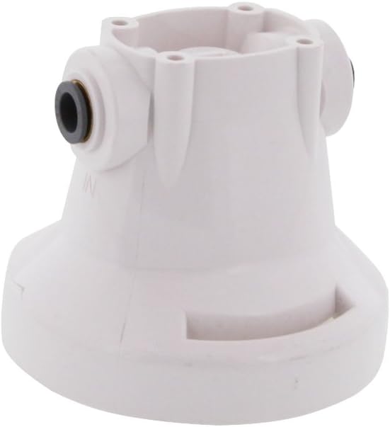 Omnipure Inline Filter Head ELF-NV-HEAD-DK7-P6, 2-Piece, Carbon Fiber, NSF Certified