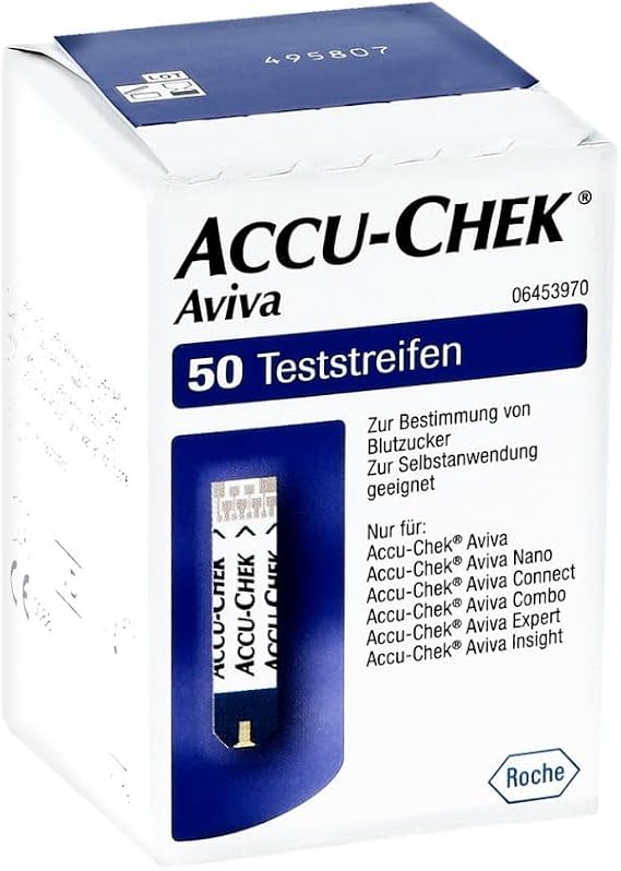 Accuchek Aviva Test Strips- 50 Count