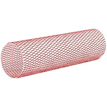 Protective Netting - Protective Plastic Netting 2"-4" (50.80-101.60mm) - Roll Length 164` (50m) Red LDPE MOCAP MCN-07 (qty1)