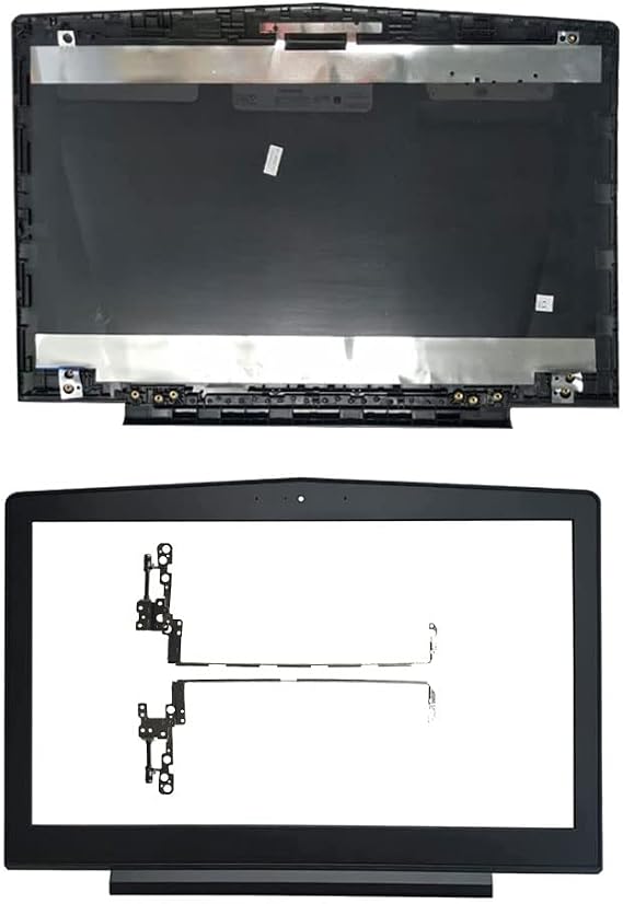 Laptop Replacement Case Compatible for Lenovo Legion Y520 R720 Y520-15 R720-15 Y520-15IKB R720-15IKB LCD Top Back Rear Cover and Front Bezel Shell Cover Case and Hinges