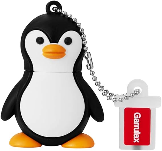 USB Flash Drive, 8GB / 16GB / 32GB USB 2.0 Updated Waterproof USB Memory Stick Date Storage Pendrive Thumb Drives (16GB, Cute Penguin)