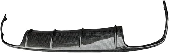 Compatible for Benz W212 E Class E63 AMG 2009 2010 2011 2012 2013 Real Carbon Fiber Rear Bumper Lip Trunk Spoiler Diffuser Body Kit Cover