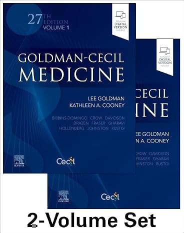 Goldman-Cecil Medicine, 2-Volume Set (Cecil Textbooks of Medicine)
