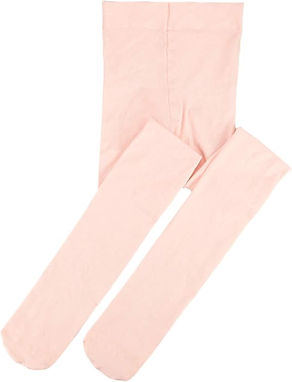 Stelle Girls Ballet Dance Tights Footed for Toddler Kid School Class 2T-15Y | High Waist, Stretch, Opaque Coverage, Soft Stockings, Teen & Youth Pantyhose, Ballerina, Studio, Stage, Performance, Recital