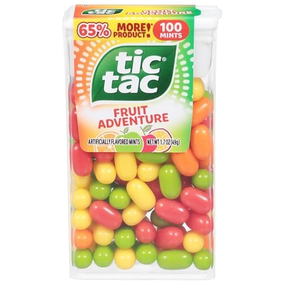 Tic Tac Fruit Adventure Mints, 1.7 Ounce