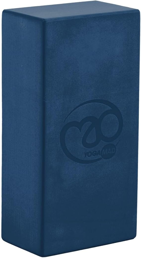 Yoga-Mad Hi Density EVA Foam Brick for Yoga, Pilates, Fitness and Stretching