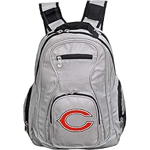 Denco NFL Chicago Bears 19" Premium Laptop Backpack, Gray, Large (NFCHL704_Gray)