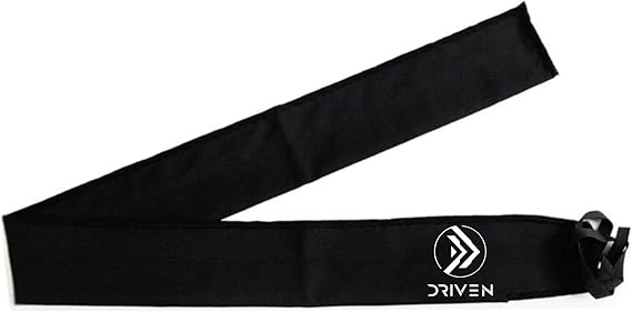Driven | Black Wrist Wraps | Calisthenics Strength Olympic Lifting | Planche Muscleup Handstand | One Size Fits All | Nylon