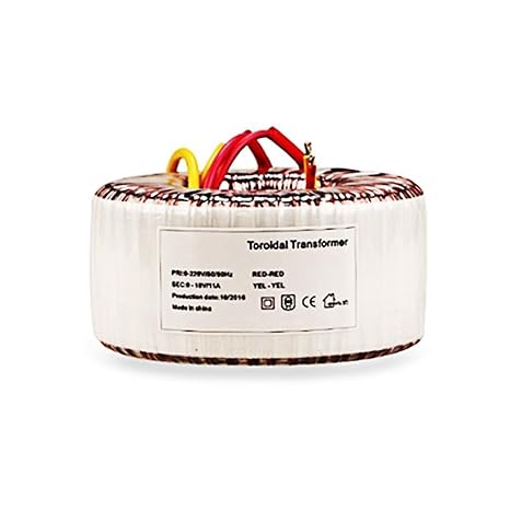 ATO 200VA Step-Down Toroidal Transformer, Single Phase Stable Toroidal Transformer, 2330V AC to 2 * 30V, Power Toroidal Transformers, for Electrical Control, Medical Equipment