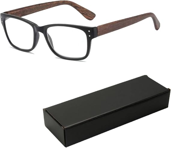 One Reading Power Glasses Readers Adjustable Eyeglasses Auto focus Flex Dial Vision .5-2.5x Strength