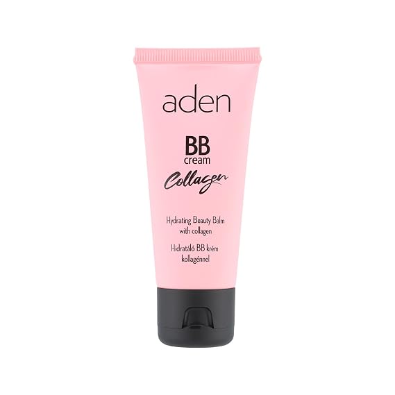 aden BB Cream Tinted Moisturizer with SPF 1530 ml Hydrating Face Moisturizer with SPF & Collagen - acne BB Cream Foundation & Tinted Sunscreen for face Natural Coverage Made in Europe 01