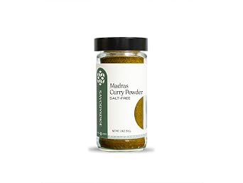 Savory Spice Madras Curry Powder 1.8 oz - Salt-Free Curry Seasoning for Madras Curry Paste or Sauce