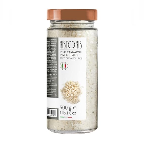 Ristoris Aged Carnaroli Rice, Italian Risotto Rice, Aged 12 Months, 500 g