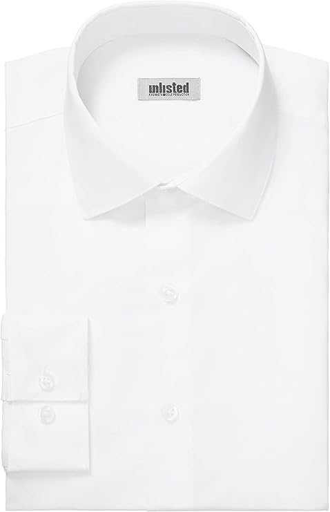 Kenneth Cole Unlisted Men's Slim Fit Solid Dress Shirt -