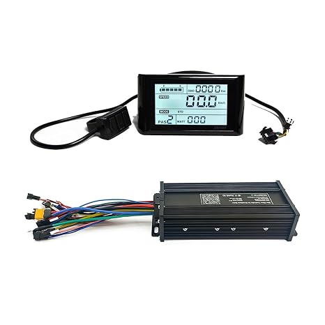 48V 52V 60V 72V 1500W-3000W 45A 3-Mode Sine Wave Ebike Controller with LCD Display UKC-1 /SW900 (with SW900 Display)