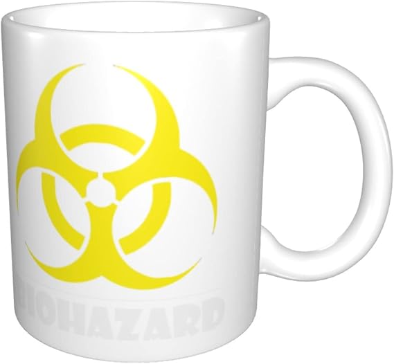 Biohazard Warning Symbol Stylish Home Coffee Mugi14Have Personalizedi14Printsuitable For Office, Family, Dinner, Holiday Gifts And Other Occasions