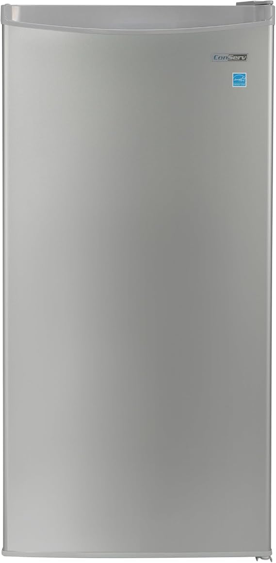 Conserv 4.3cf Compact Upright Freezer REVERSIBLE DOOR Freestanding 110V