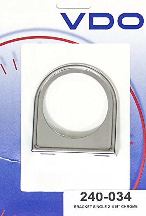 VDO 240-034 Chrome One Hole 2-1/16" Mount Bracket