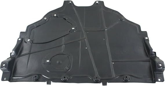 Front Engine Splash Shield Compatible with 2014-2016 Mazda 3 6 Rear Section
