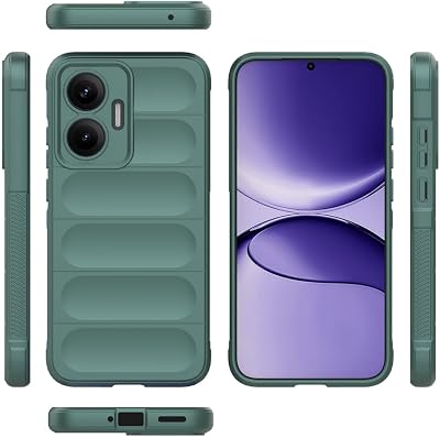 Compatible with Xiaomi Poco F7 5G Case Cover,Compatible with Xiaomi Redmi Turbo 4 Pro 5G 25053RT47C TPU Soft Silicone Cell Phone Protective Case Green