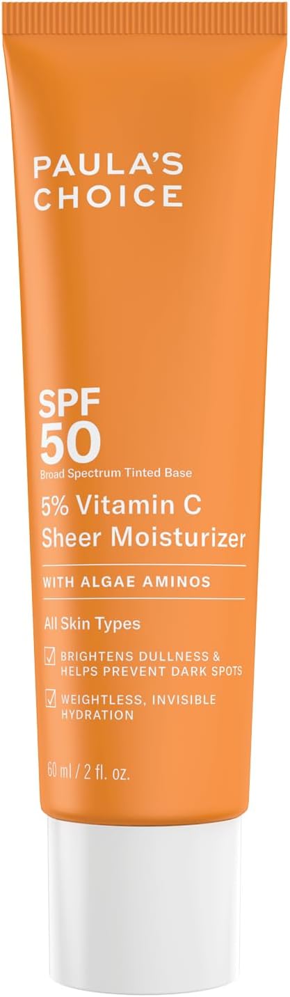 Paula's Choice Vitamin C SPF 50 Moisturiser, Hydrates & Brightens, 60 ml