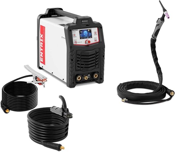 ENTRIX 200D ALU TIG AC - DC Welder 200 A LCD digital pulse TIG welding machine TIG MMA welder