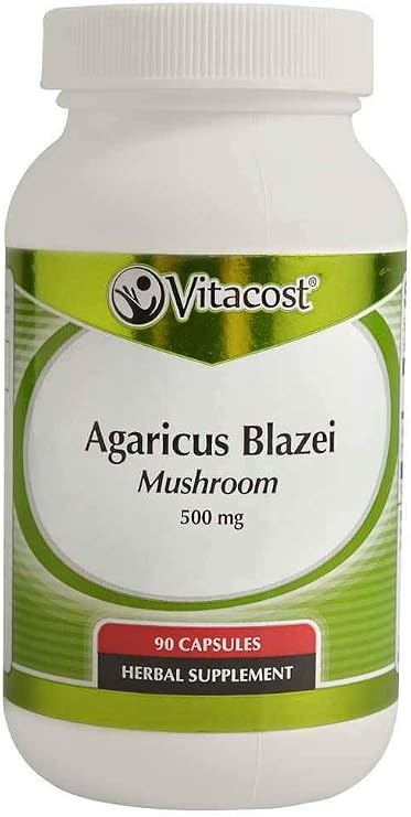 Vitacost Root2, Agaricus Blazei Mushroom, 500 mg, 90 Capsules