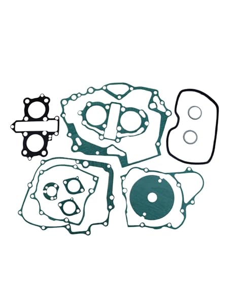 Motorcycle Engine Gaskets Set Compatible with Sundiro Dayun Lifan Jialing CBT125 CB125T CM125 Twin Cylinder Crankcase Clutch Cover Gasket