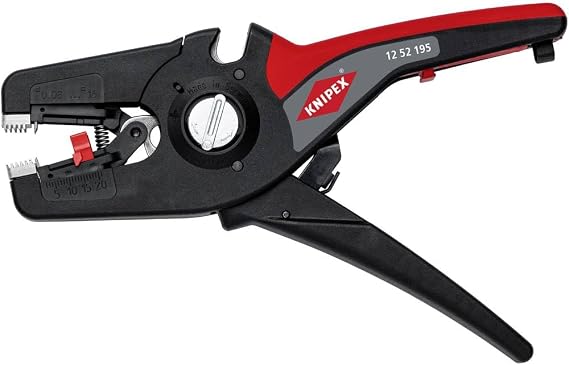 KNIPEX KNIPEX Automatic Notch Adjustment Cable Stripper "PreciStrip16" PreciStrip16 1252-195SB