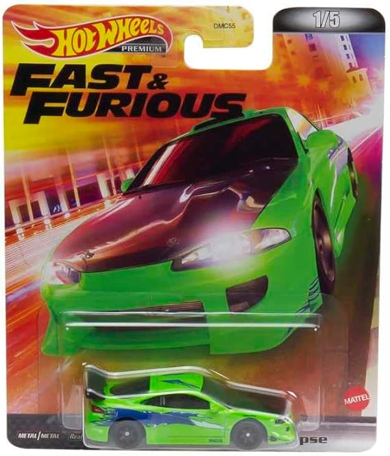 Hot Wheels Retro Entertainment Collection,Mitsubishi Eclipse, TV, Video Games, Iconic Replicas for Play or Display, Gift for Collectors