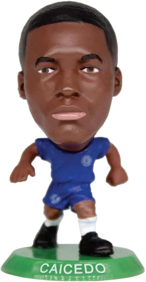 SoccerStarz - Chelsea Moises Caicedo - Home Kit (Classic Kit)
