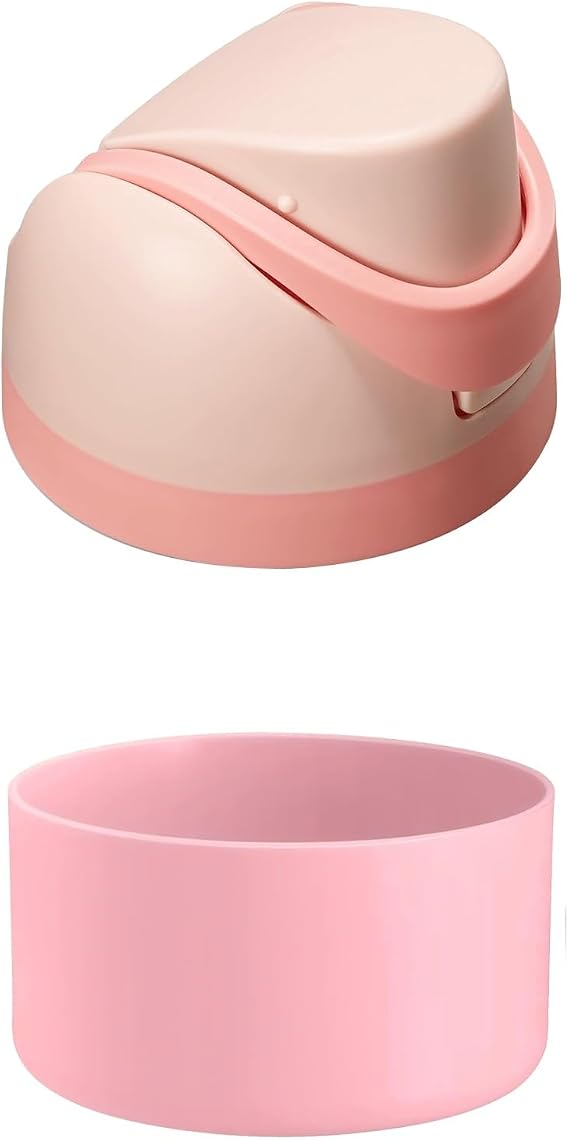 Replacement Lid for Owala Freesip, Compatible with 24oz 32oz 40oz Owala Cups, Silicone Water Bottle Boot (Pink, 24oz)