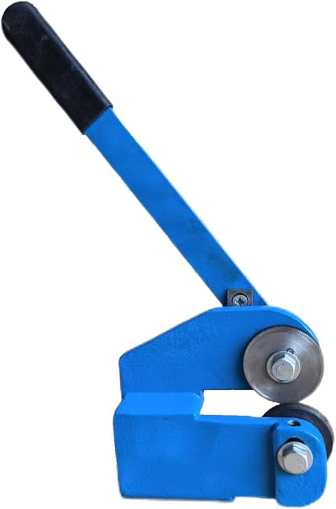 Mini Sheet Metal Cutter,MMS-1 Throatless Sheet Metal Shear, 16Ga Capacity Rotary Metal Cutting Shear