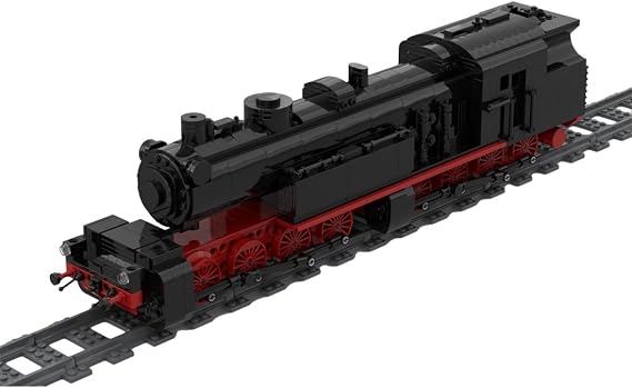 Dynamic Train Model Building Blocks Kit, MOC Mallet Train Assembly Model, Train Building Kits for Teen and Adult, 1008PCS, 62W54815190WIZ321P